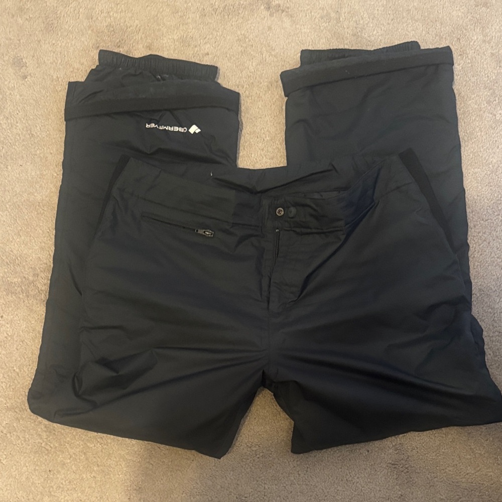 Obermeyer Black Cargo Pants